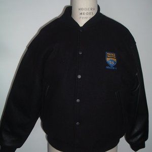 THIRD WATCH TV CREW Bomber leather wool jacket XS Starwears vintage